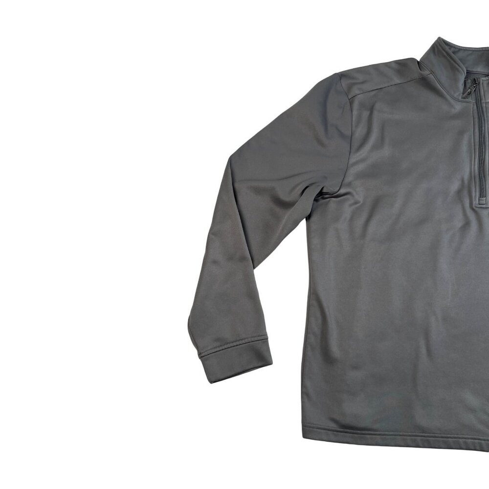 Callaway Golf Shirt Men's Long Sleeve 1/4 Zip Mock Neck Pullover Gray XL - Picture 3 of 11